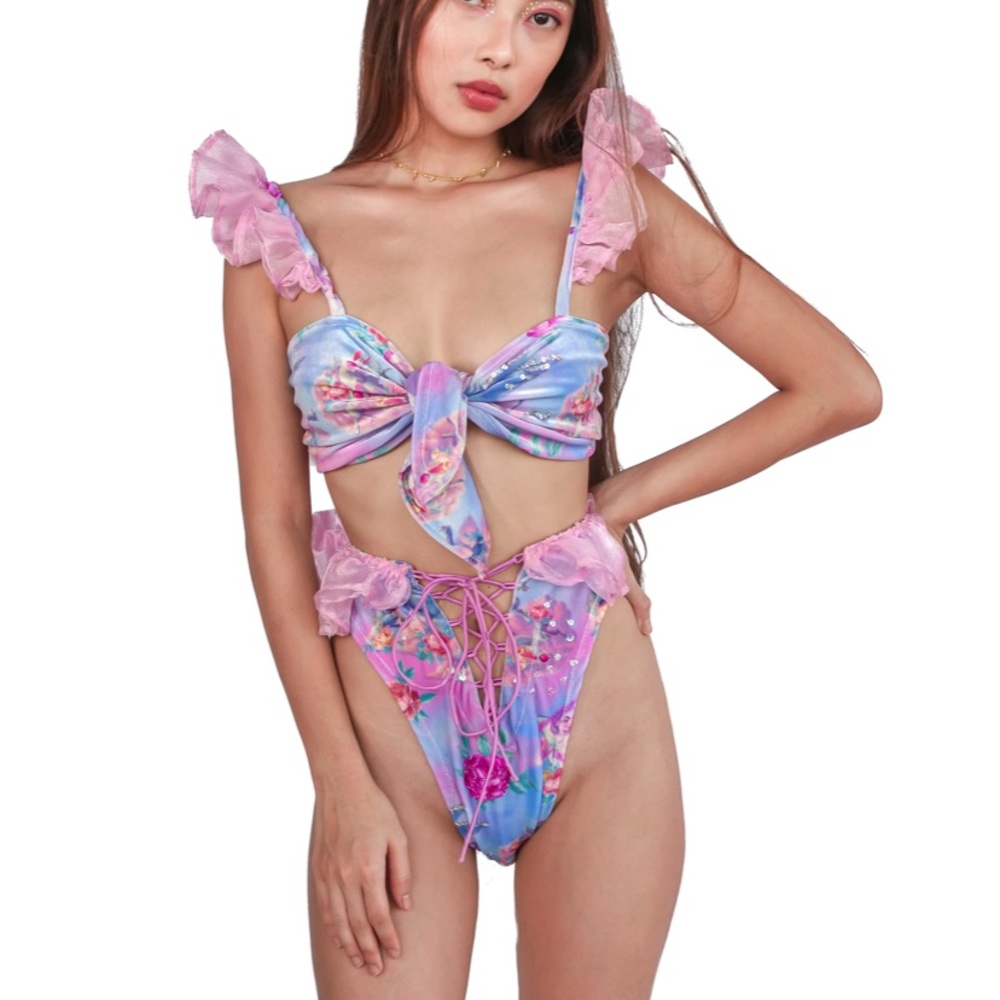 JACKALOPE LAND mimpi collection L/XL bra/bikini + OS matching fingerless gloves